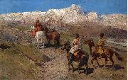 Franz Roubaud Cossacks oil painting reproduction